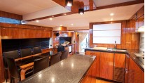 Failrline Squadron 78 XKE -  Galley and dining area